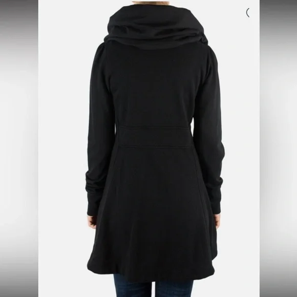 Prairie Underground long cloak full zip Hoodie Jacket - Picture 3 of 8